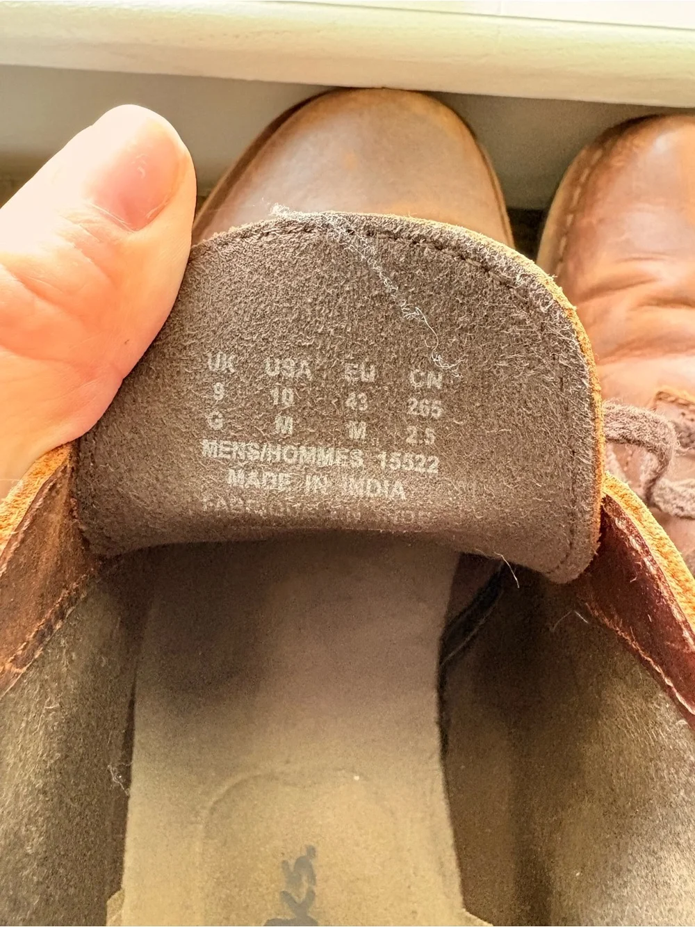 Clarks Men's Chestnut Leather Chukka Boots